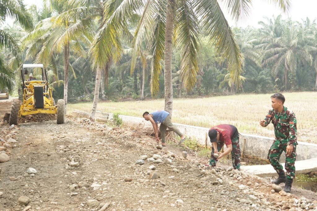 TMMD ke-130: Jalan Strategis Baru untuk Masyarakat Perbatasan di Bengkulu
