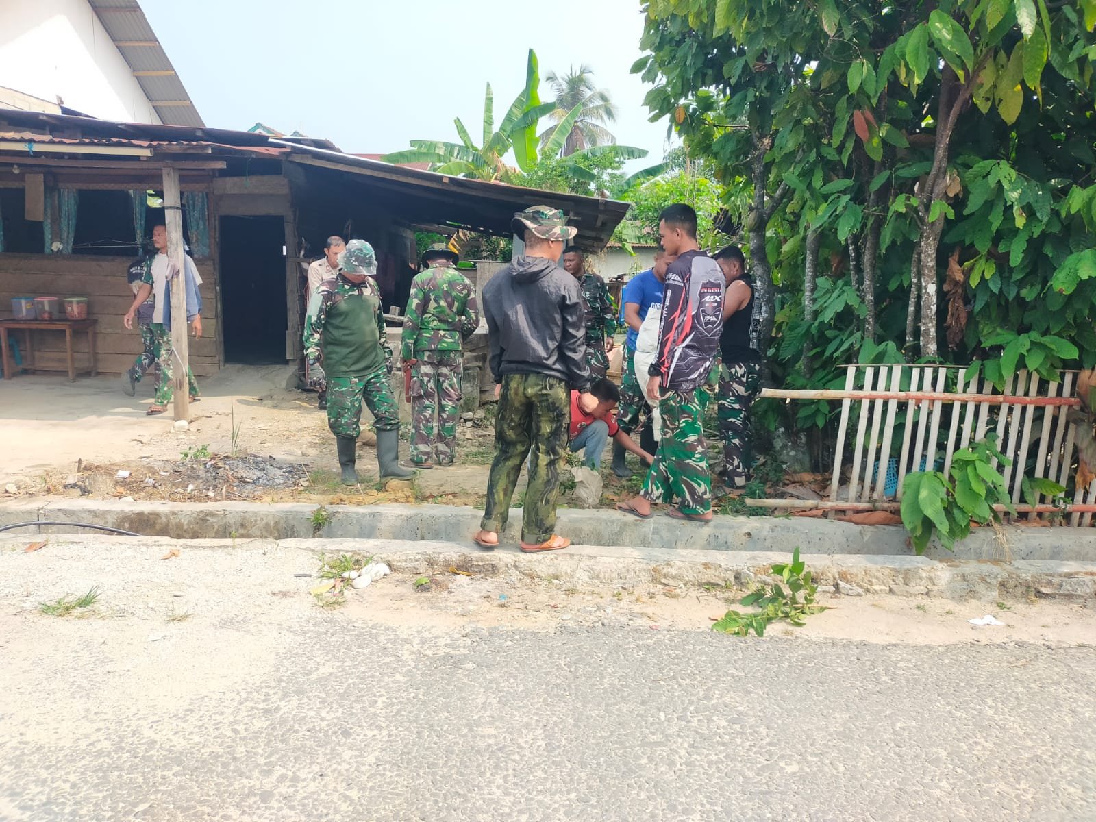 Pembangunan Fasilitas Air Bersih di Poso Melalui Gotong Royong Satgas TMMD