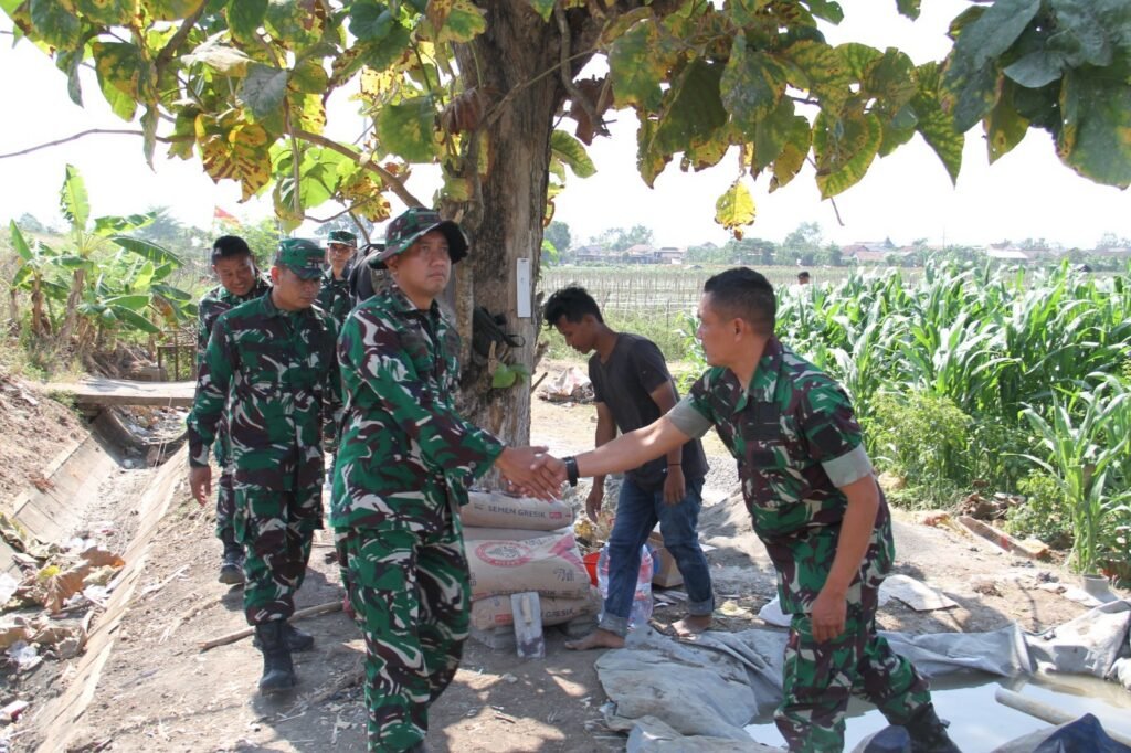Solusi Irigasi Pompa TMMD Kehadiran Air bagi Petani di Musim Kemarau