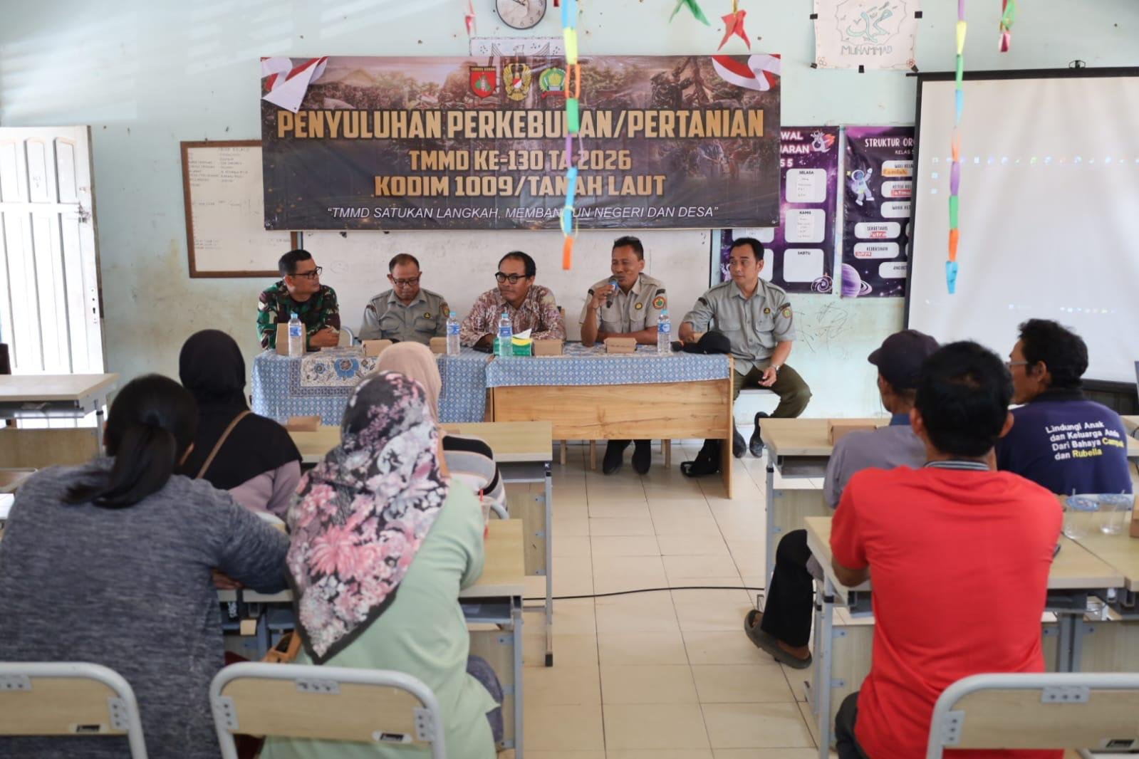 Edukasi Satgas TMMD: Mitigasi Ancaman Kebakaran Hutan di Tengah El Niño